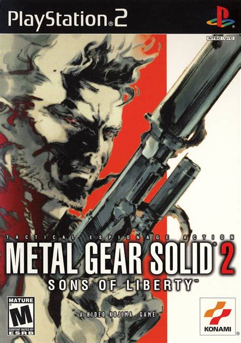 metal gear solid 2 ps2 box art|metal gear solid ps2 games.